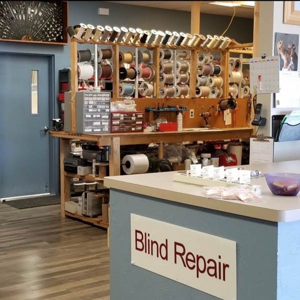 blind repair station