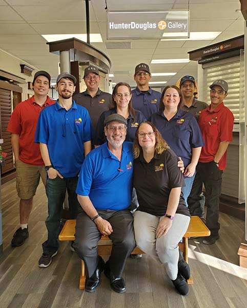 Team Members of B & D Custom Blinds