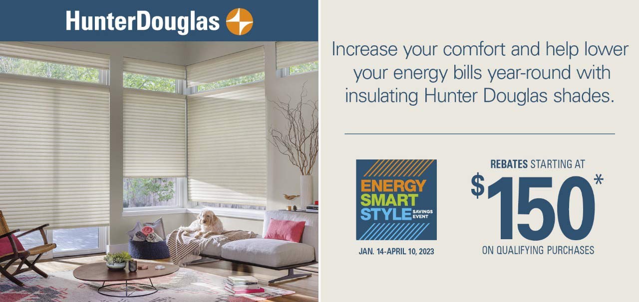 Hunter Douglas Promotions page