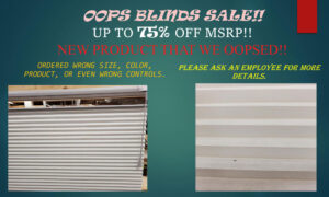 Oops Blinds Sale, in Tucson, AZ