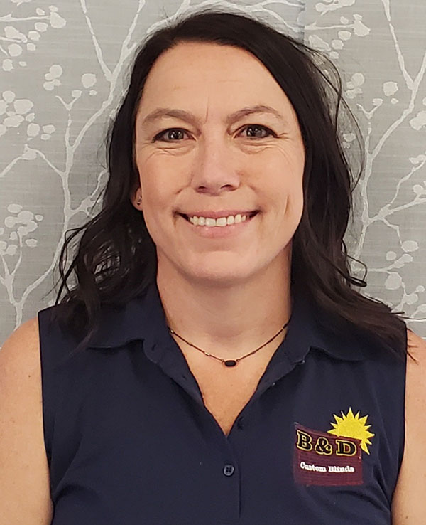 Lindsey Morton, In-Home Window Coverings Consultant at B&D Custom Blinds